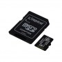 Kingston | Canvas Select Plus | UHS-I | 128 GB | MicroSDXC | Flash memory class 10 | SD Adapter - 3